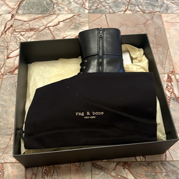 Rag & Bone Motto Leather Boots - Picture 10 of 10